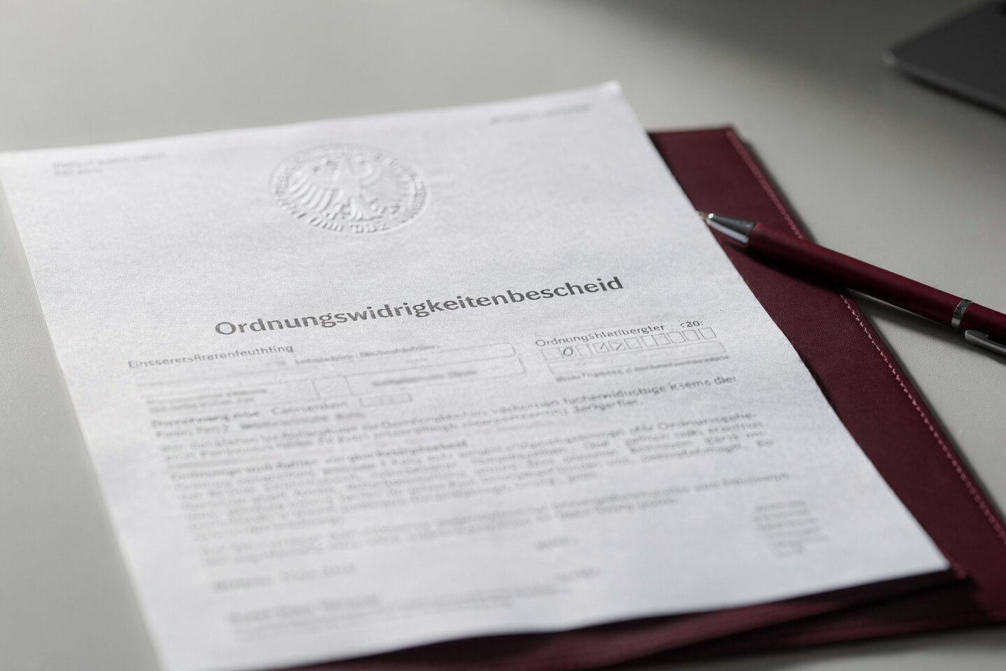 Startseite – Bußgeldbescheid, Ordnungswidrigkeiten, Fahrverbot